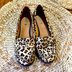 Cooperative Leopard Print Loafers